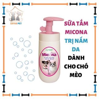Sữa tắm Micona (Vemedim) - trị viêm nang lông, viêm da, nấm da cho chó mèo - 200ml giá sỉ
