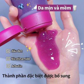 Kem tẩy tế bào chết, làm sáng da quả mâm xôi, loại bỏ da gà, dưỡng trắng toàn thân cho nam nữ