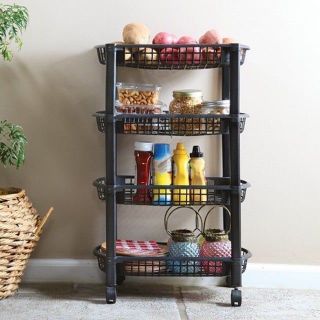 Kệ 4 tầng đen Tashuan TS5319