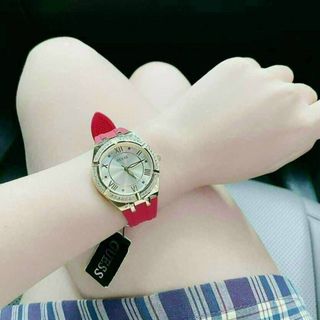 ĐỒNG HỒ GUEES NỮ ĐỎ CAO CẤP HOT
