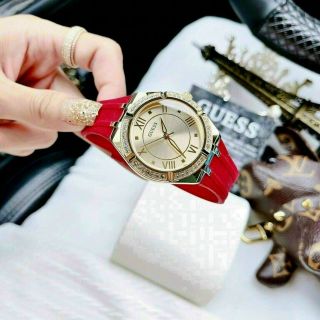 ĐỒNG HỒ GUEES NỮ ĐỎ CAO CẤP HOT