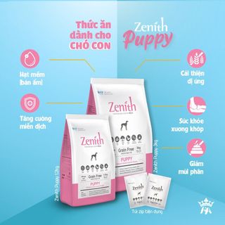 Thức ăn hạt mềm Hàn Quốc cho chó con Zenith - 1,2kg