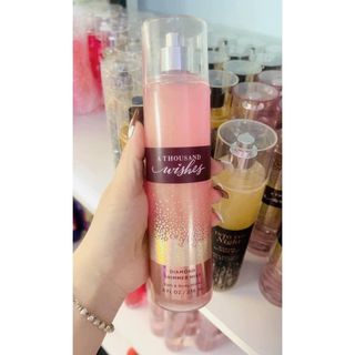 Xịt thơm body nước hoa nhũ kim tuyến, vic, baody mist (chai)