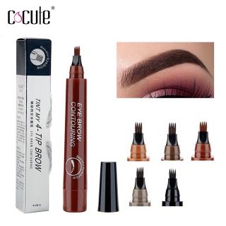 Chì kẻ mày phẩy sợi 4D, trang điểm nhanh chóng.
