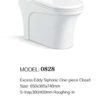 Bồn cầu liền khối-1 khối BC828