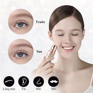 Bút tỉa lông mày, cạo lông toàn thân 2in1 đa năng. có kèm dây sạc