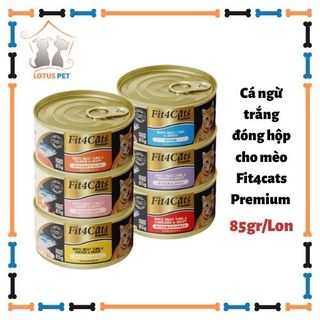 Pate Cá ngừ đóng hộp Fit4cat Premium dành cho mèo - 85gr giá sỉ