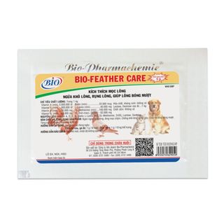 Bio-Feather Care Kích Thích Mọc Lông Ngừa Khô Lông, Rụng Lông Giúp Lông Bóng Mượt - 5gr giá sỉ