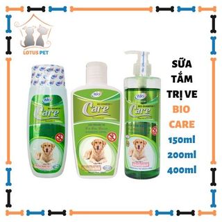 Sữa tắm Bio Shampoo Care diệt ve rận, bọ chét dành cho chó mèo giá sỉ