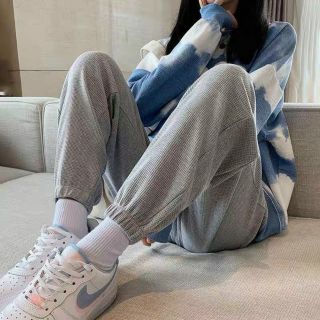 Quần jogger nữ bo chân - vải tổ ong (hàng loại 1)