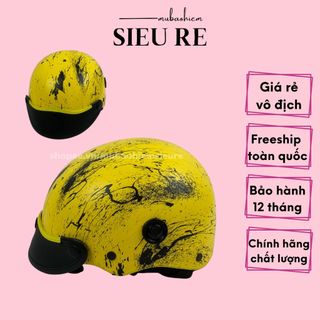 Mũ bảo hiểm nửa đầu chính hãng nhúng cacbon tem S22 , nón bảo hiểm đa dạng màu sắc sơn xịn 2K phủ nano phù hợp cả nam nữ giá sỉ