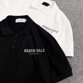 Áo thun polo nam form bigsize 85kg - 130kg - in chữ Essentials