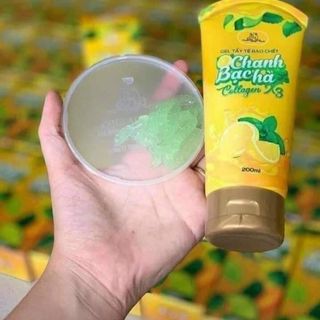 TẨY TẾ BÀO CHẾT COLLAGEN X3 CHANH VÀ BẠC HÀ