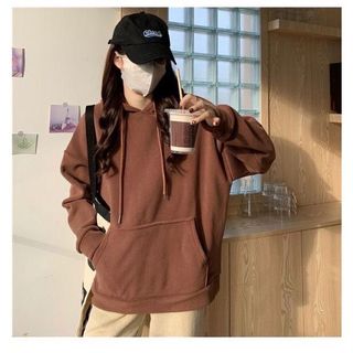 Áo nỉ hoodie 3 màu ĐEN/ TRẮNG / NÂU