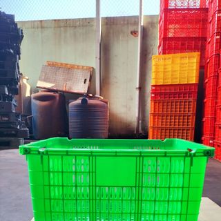 Ki thanh long - sọt nhựa đựng trái cây - sóng nhựa giá rẻ