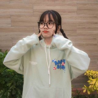 Áo hoodie chống nắng logo in baby dino đẹp rẻ
