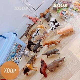 Bộ đồ chơi mô hình động vật 58 chi tiết thú rừng