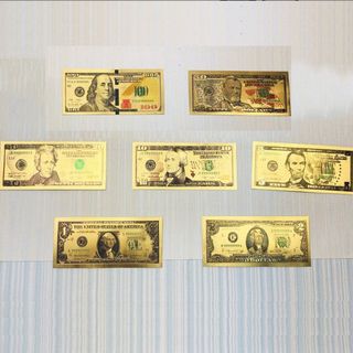 Bộ Usd Plastic 7 Tờ