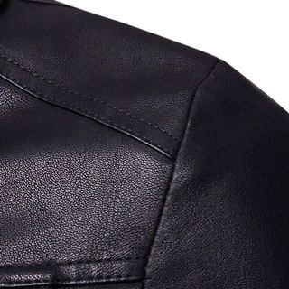 Áo khoác da nam lót vãi dù cao cấp AK102