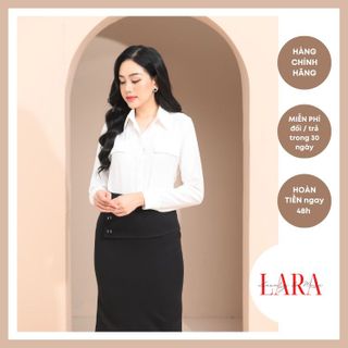 Chân Váy Chất Thô Ôm Bút Chì Màu Đen, thời trang công sở, đi làm, hội họp lịch sự, duyên dáng và điệu đà - LARA