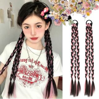 Tóc cột thắt bính tạo kiểu một cặp hai cái dành cho nữ