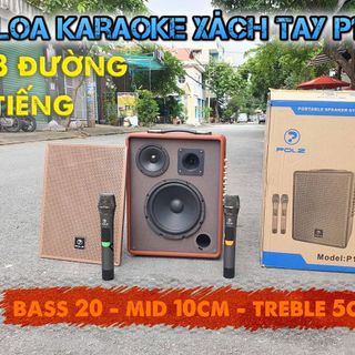 LOA KÉO XÁCH TAY POL.Z P18 LOA DU LỊCH XÁCH TAY KARAOKE HAY NHỎ GỌN giá sỉ