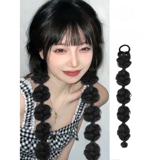 Tóc cột thắt bính tạo kiểu một cặp hai cái dành cho nữ