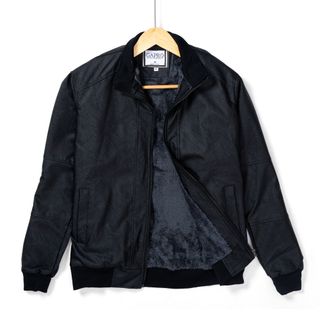 Áo khoác da nam lót lông cao cấp mẫu mới sang trọng AK104