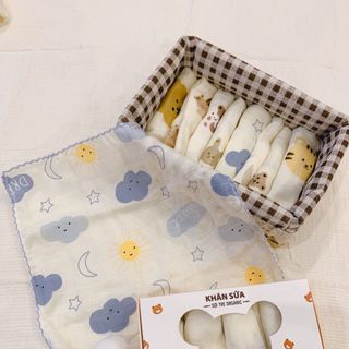 Khăn sữa sợi tre Bunny cho bé