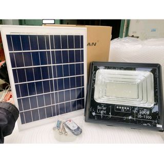 Đèn năng lượng mặt trời 300w -Hãng Jindian mã JD-T300 - Khung ABS - Bảo hành 2 Năm giá sỉ