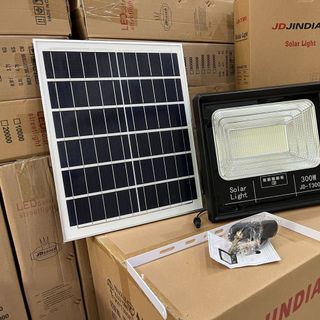 Đèn năng lượng mặt trời 300w -Hãng Jindian mã JD-T300 - Khung ABS - Bảo hành 2 Năm