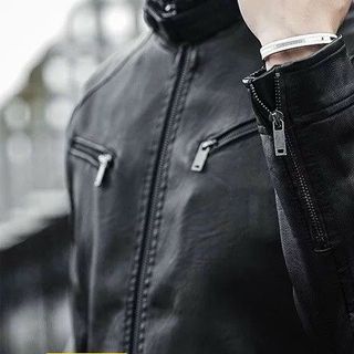 Áo Khoác Da Nam Lót Dù Da02 giá sỉ - giá bán buôn
