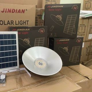 Đèn UFO trong nhà, đèn nhà xưởng năng lượng mặt trời 80w - Ánh sáng vàng trắng JD6128