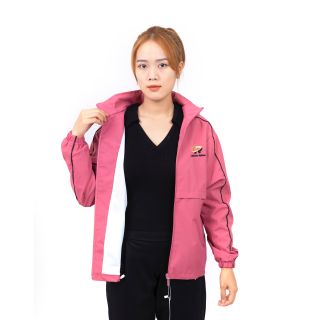 Áo rét nữ lót nỉ 2 lớp vải gió chống nước