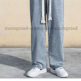 Quần Jeans nam bagy lưng thun - (55-95kg)