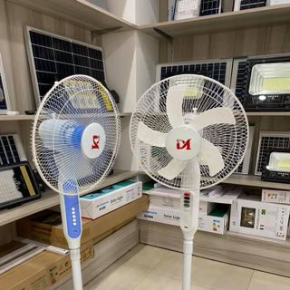 Quạt Đứng Tích Điện Năng Lượng Mặt Trời Jindian [JD188L] 25w - Bảo hành 12 Tháng