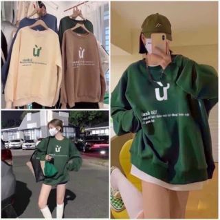 Áo sweater in Ừ form dưới 68kg