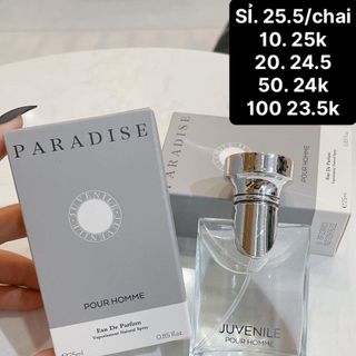 Nước hoa paradise giá sỉ