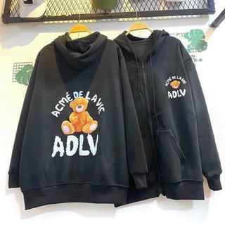 Áo khoác chống nắng logo in ADLV nón 2 lớp form dưới 70kg