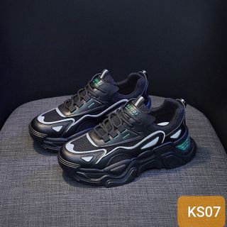 Giày thể thao nữ đế độn chống trơn trượt KS07