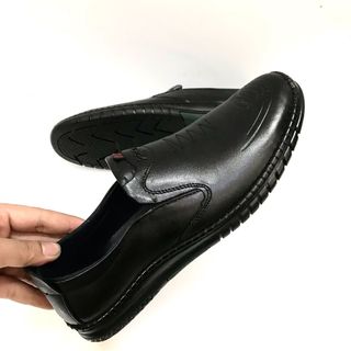 Giày lười nam da bò thật..đế cao su non..size từ 38 -42
