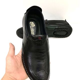 Giày lười nam da bò thật..đế cao su non..size từ 38 -42