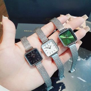 ĐỒNG HỒ D W LƯỚI VUÔNG NEW NỮ
