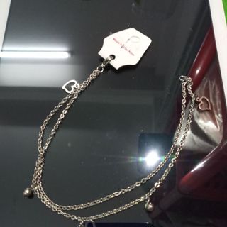 Lắc chân inox 2 tầng nha