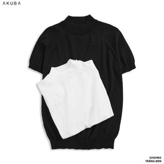 ÁO LEN TAY NGẮN AKUBA 02G02482