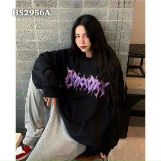 Áo sweater logo in chữ đẹp xuất sắc