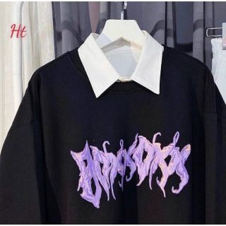 Áo sweater logo in chữ đẹp xuất sắc