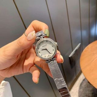 ĐỒNG HỒ GUCCl DÂY LƯỚI NỮ MỚI