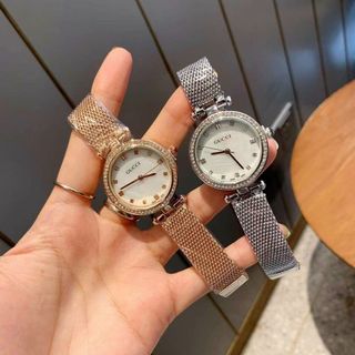 ĐỒNG HỒ GUCCl DÂY LƯỚI NỮ MỚI