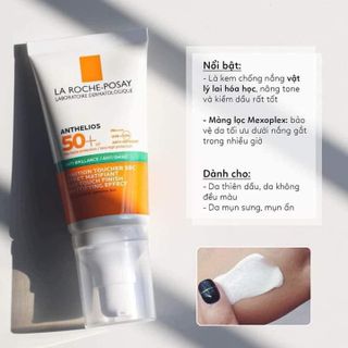 ANTHELIOS LA ROCHE POSAY KEM CHỐNG NẮNG PHÁP-có tem phụ